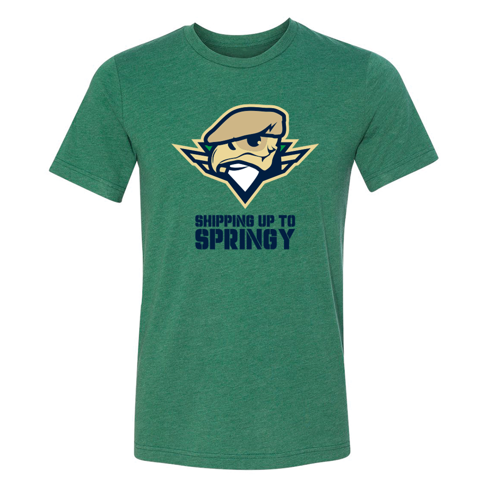 Irish Night Tee - Shipping up to Springy - Green
