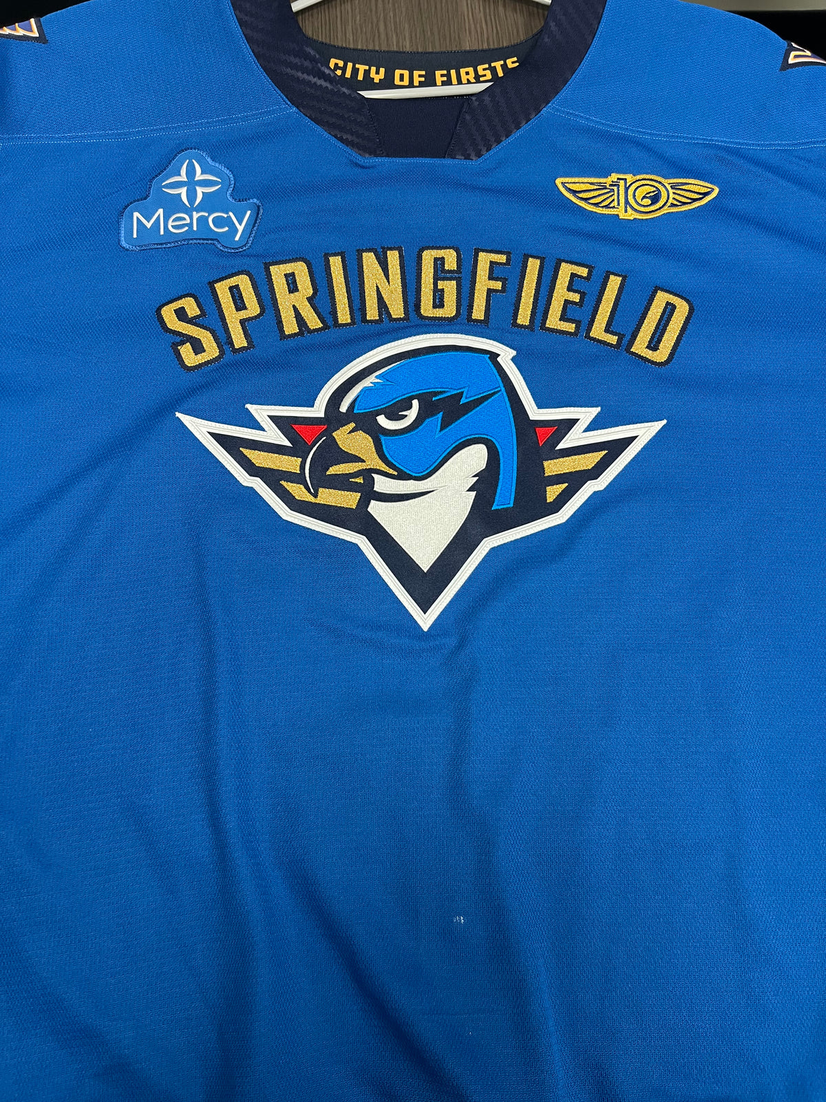 2025-26 Blue Authentic Jersey - #35 Cam Johnson - Bench Worn & Warm Up Worn - Size 60G - Set 1/1