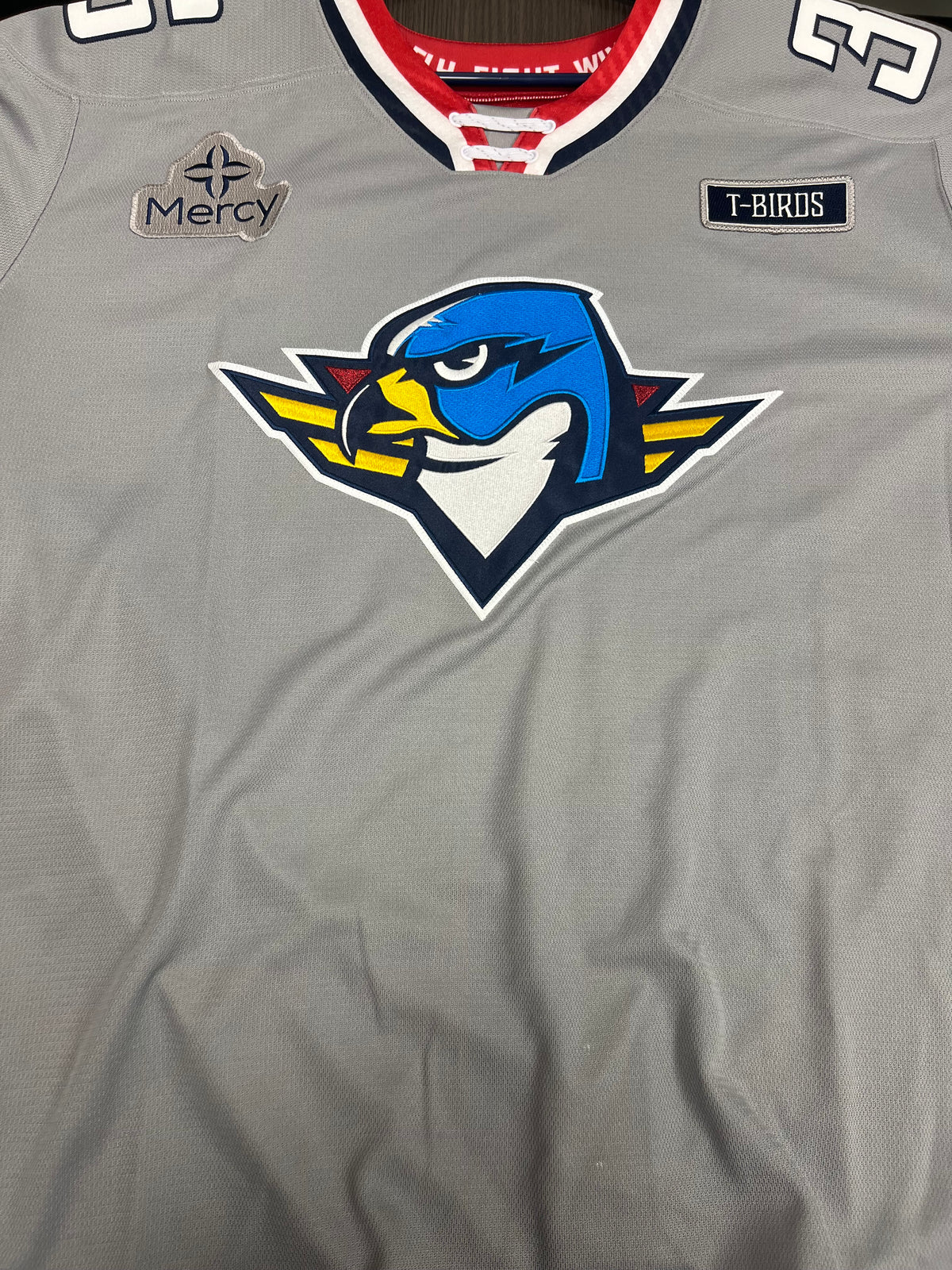 2025-26 Grey 3rd Authentic Jersey - #36 Anthony Romano - Game Issued - Size 56 - Set 1/1