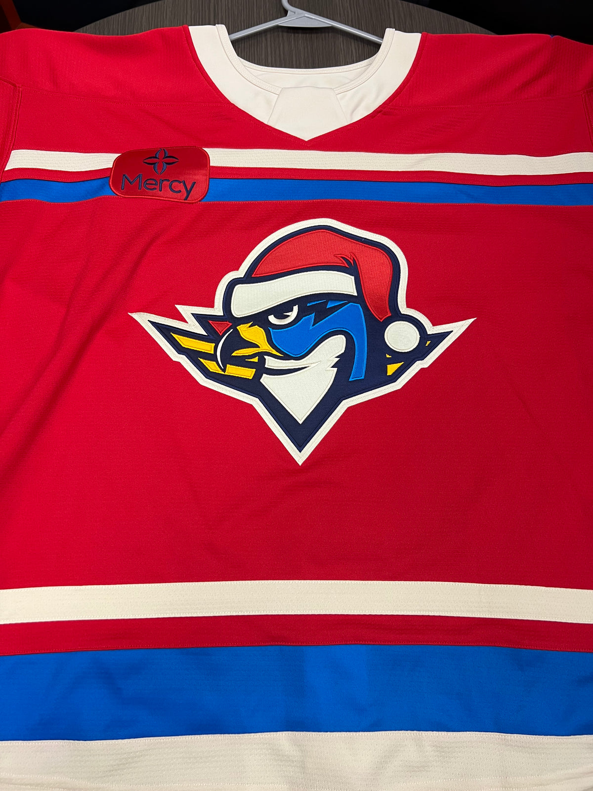 2023-24 Teddy Bear Toss/Santa Boomer Authentic Jersey - #11 Hugh McGing - Game Issued & Signed - Size 54 - Set 2/2