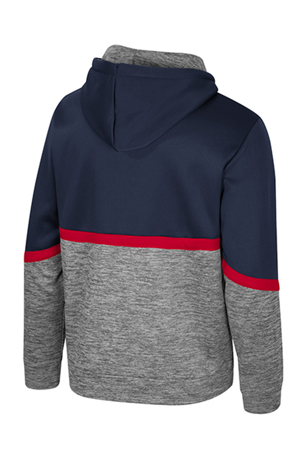 The Gang Full Zip Poly Hoodie Navy/Grey