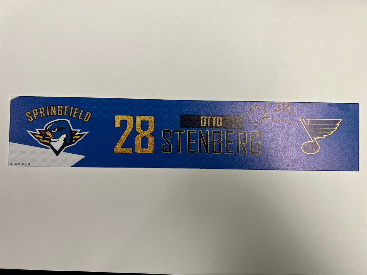 2024-25 T-Birds 3rd Jersey Locker Nameplates