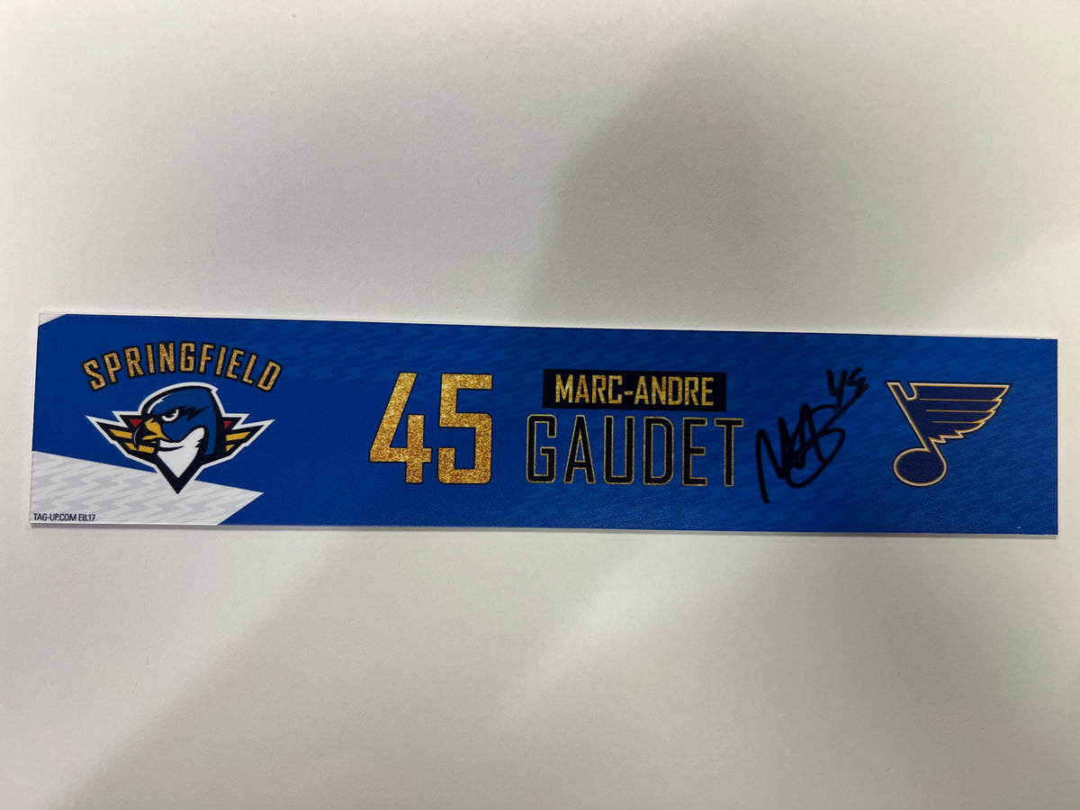 2024-25 T-Birds 3rd Jersey Locker Nameplates