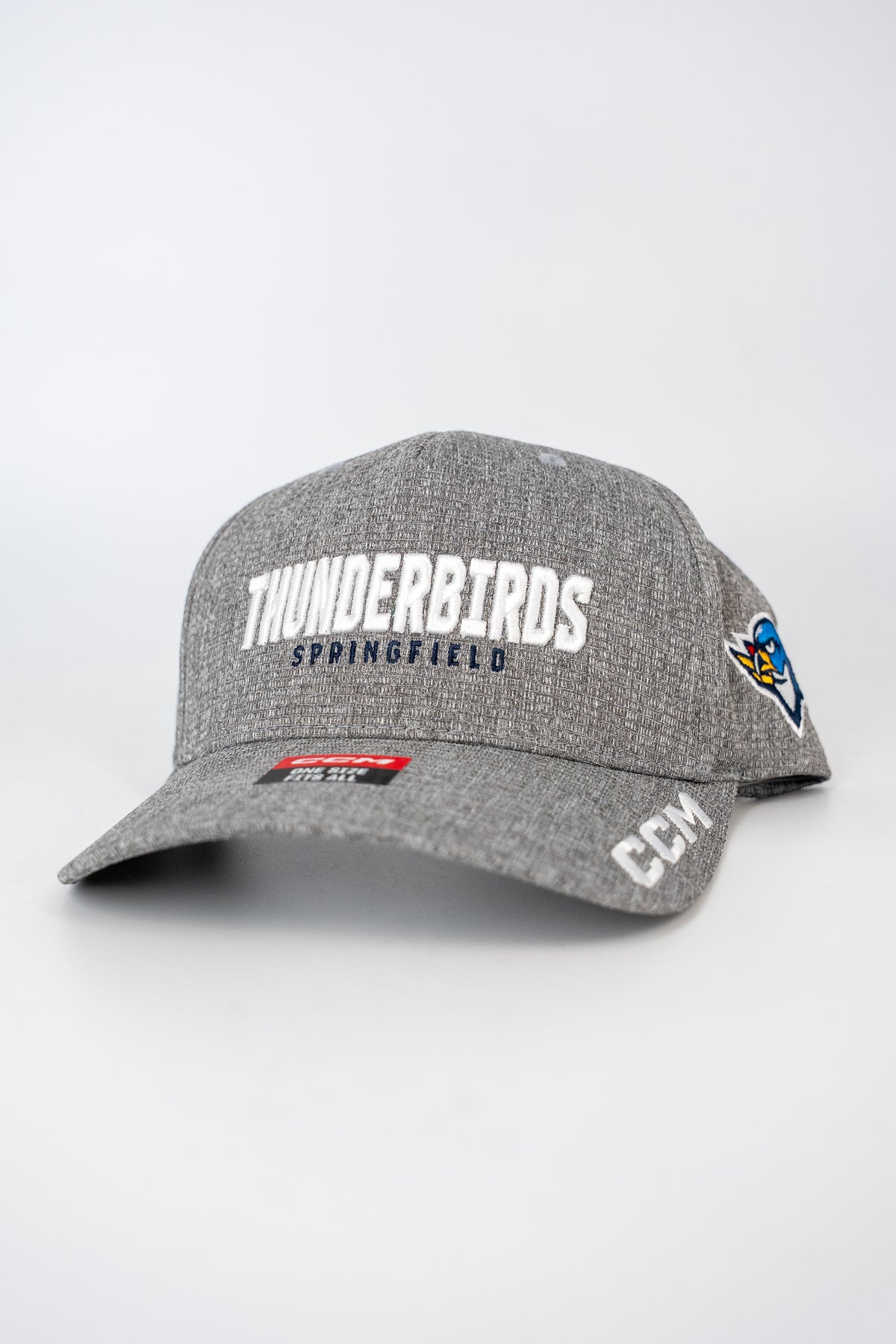 CCM Grey Structured Adjustable Cap