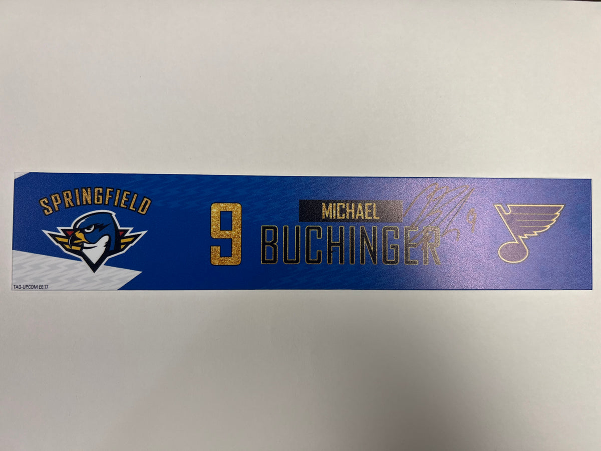 2024-25 T-Birds 3rd Jersey Locker Nameplates