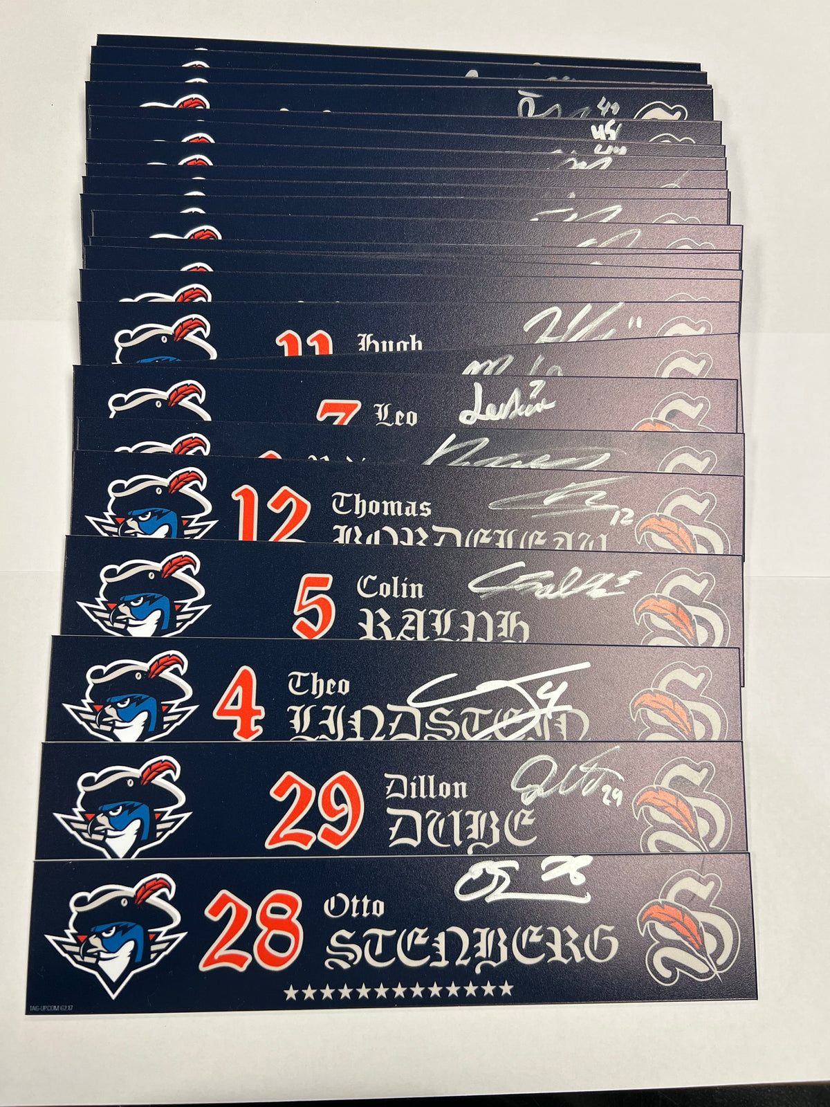 2025-26 250th Night Locker Nameplate