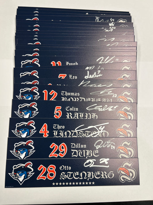2025-26 250th Night Locker Nameplate