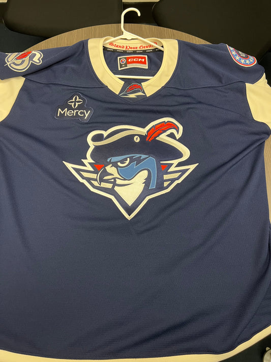 2025-26 250th Anniversary Authentic Jersey with #, No Name - Locker Room Issued