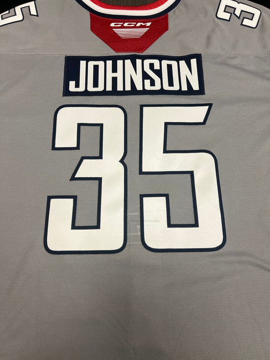 2025-26 Grey 3rd Authentic Jersey - #35 Cam Johnson - Game Issued - Size 60G - Set 1/1