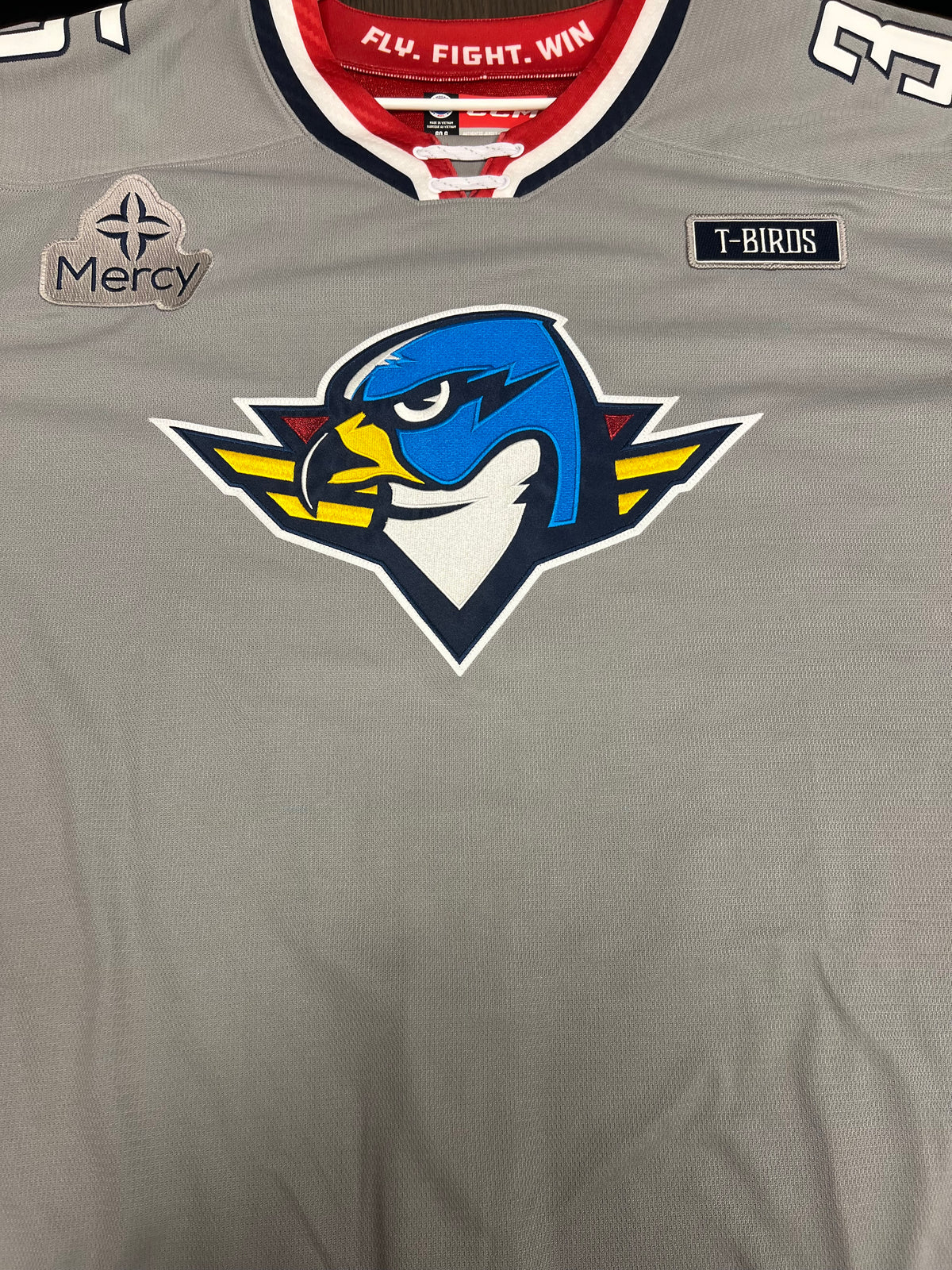 2025-26 Grey 3rd Authentic Jersey - #35 Cam Johnson - Game Issued - Size 60G - Set 1/1