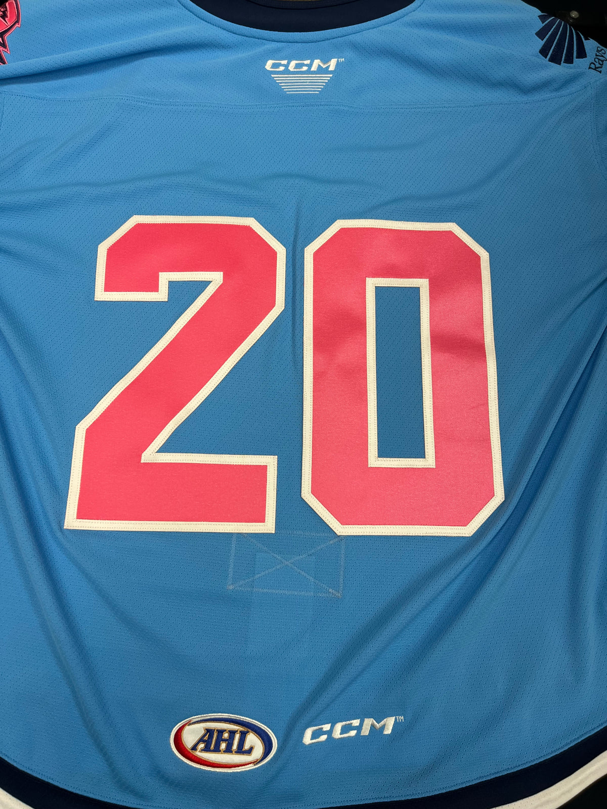 2024-25 Pink in the Rink Authentic Jersey - BLANK #20 - Size 54