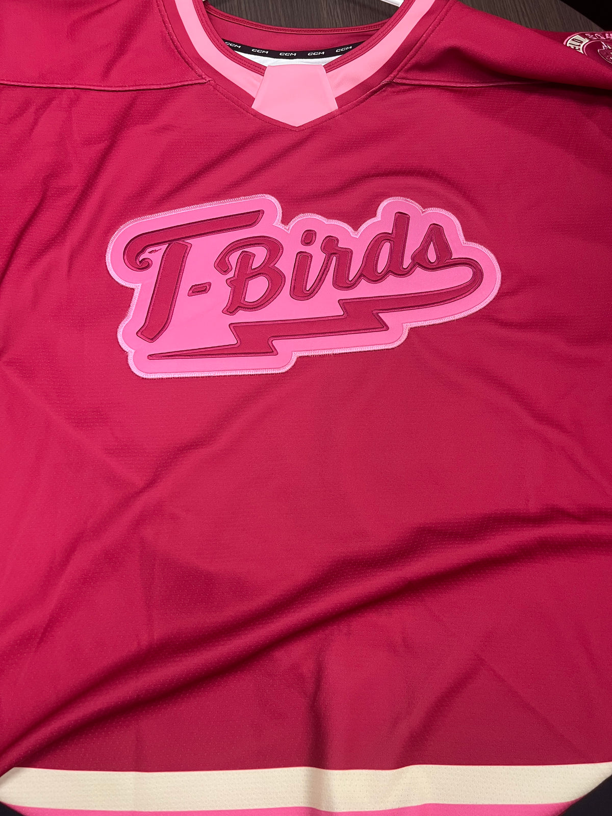 2025-26 Pink in the Rink Authentic Jersey - #37 Kyle Penney - Game Issued - Size 56 - Set 1/1