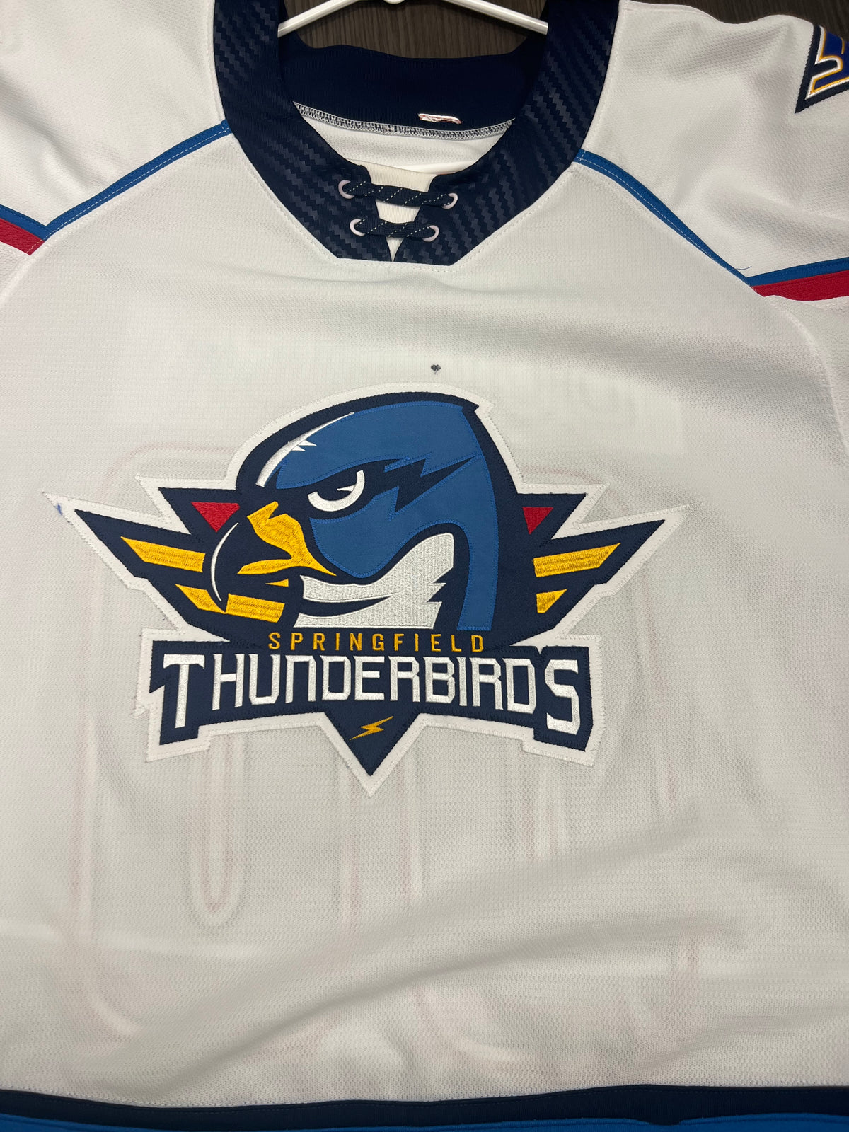 White Authentic Jersey -  #00 BOOMER