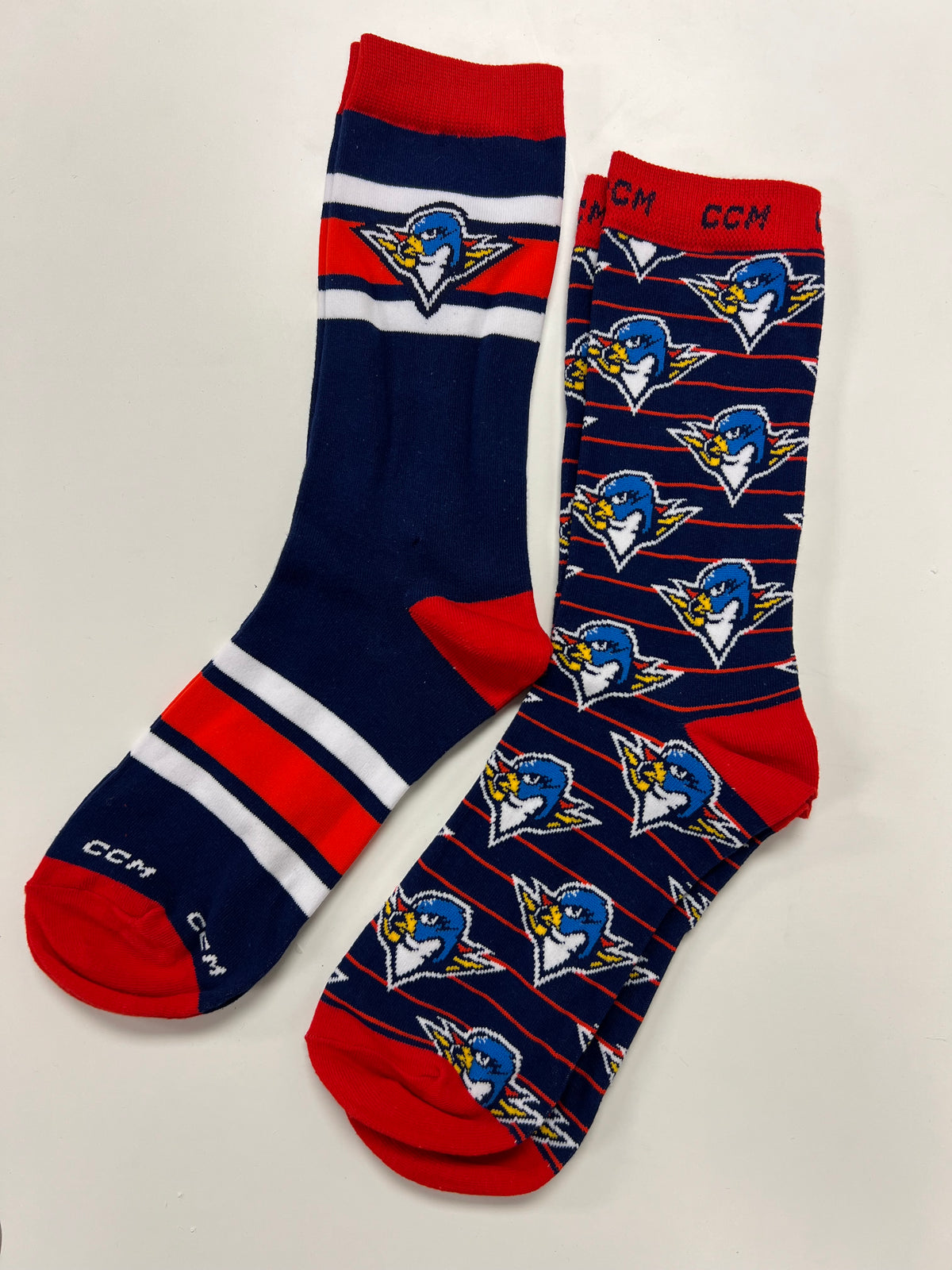 CCM T-Birds Crew Sock - 2-Pack