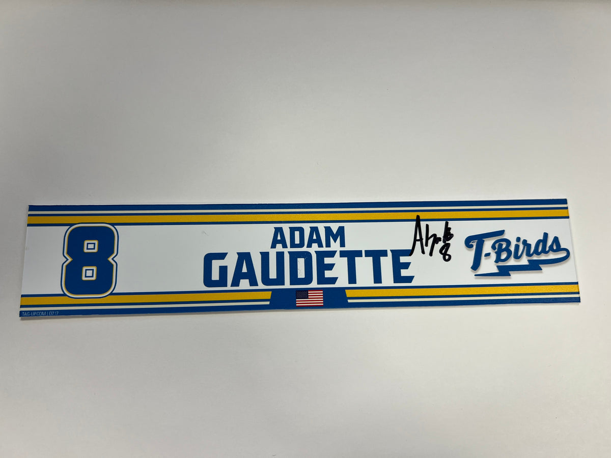 2023-24 Springfield Thunderbirds Locker Nameplate