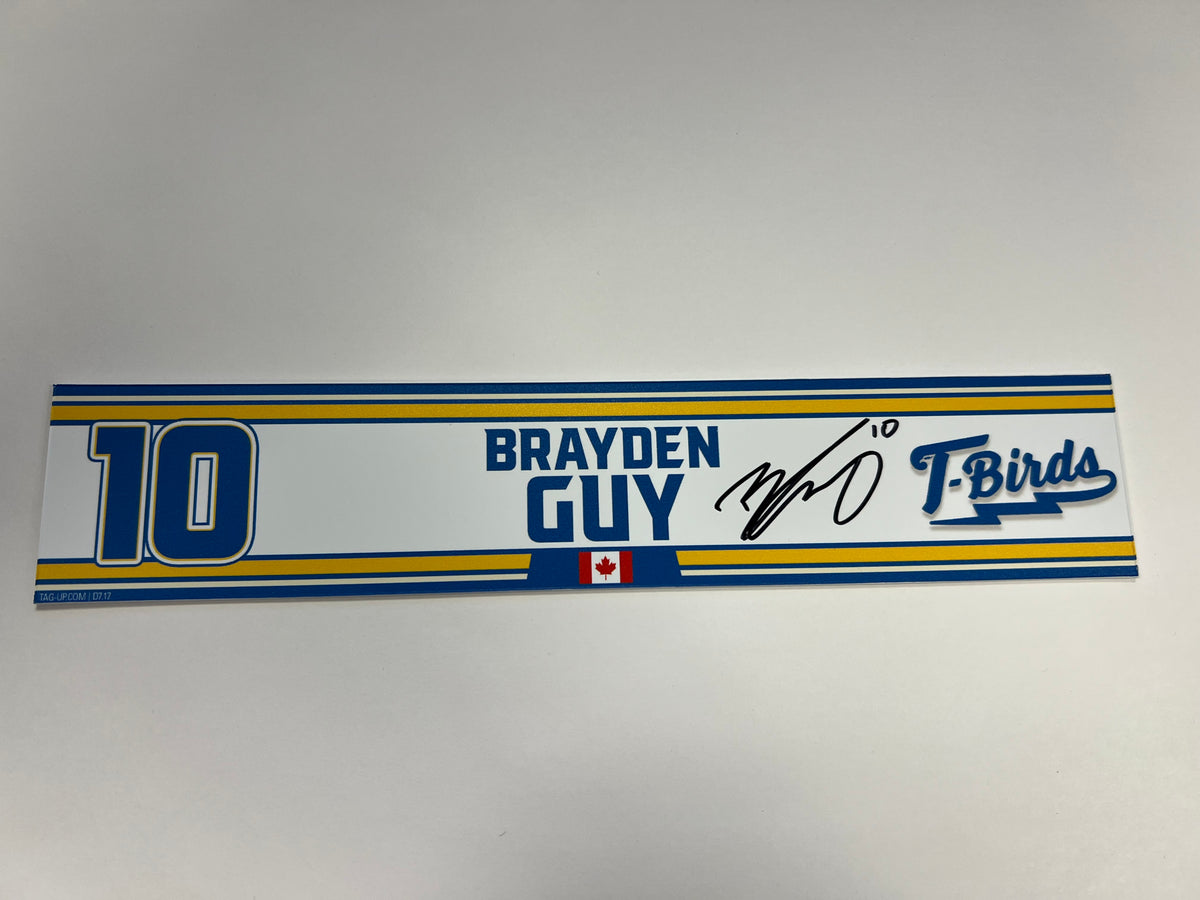 2023-24 Springfield Thunderbirds Locker Nameplate