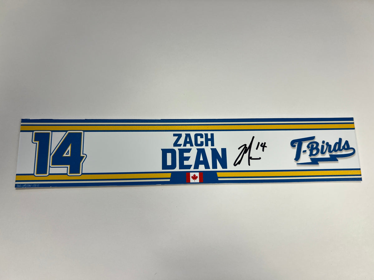 2023-24 Springfield Thunderbirds Locker Nameplate