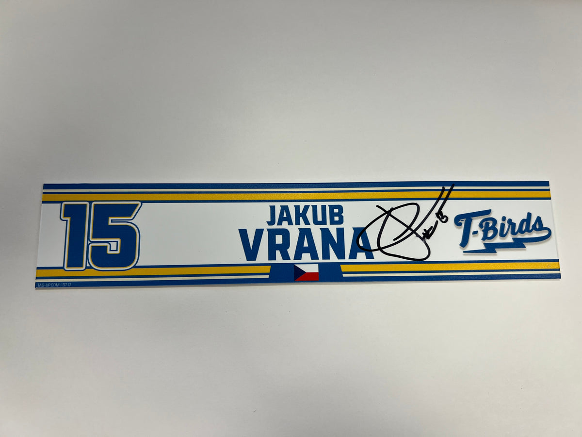 2023-24 Springfield Thunderbirds Locker Nameplate