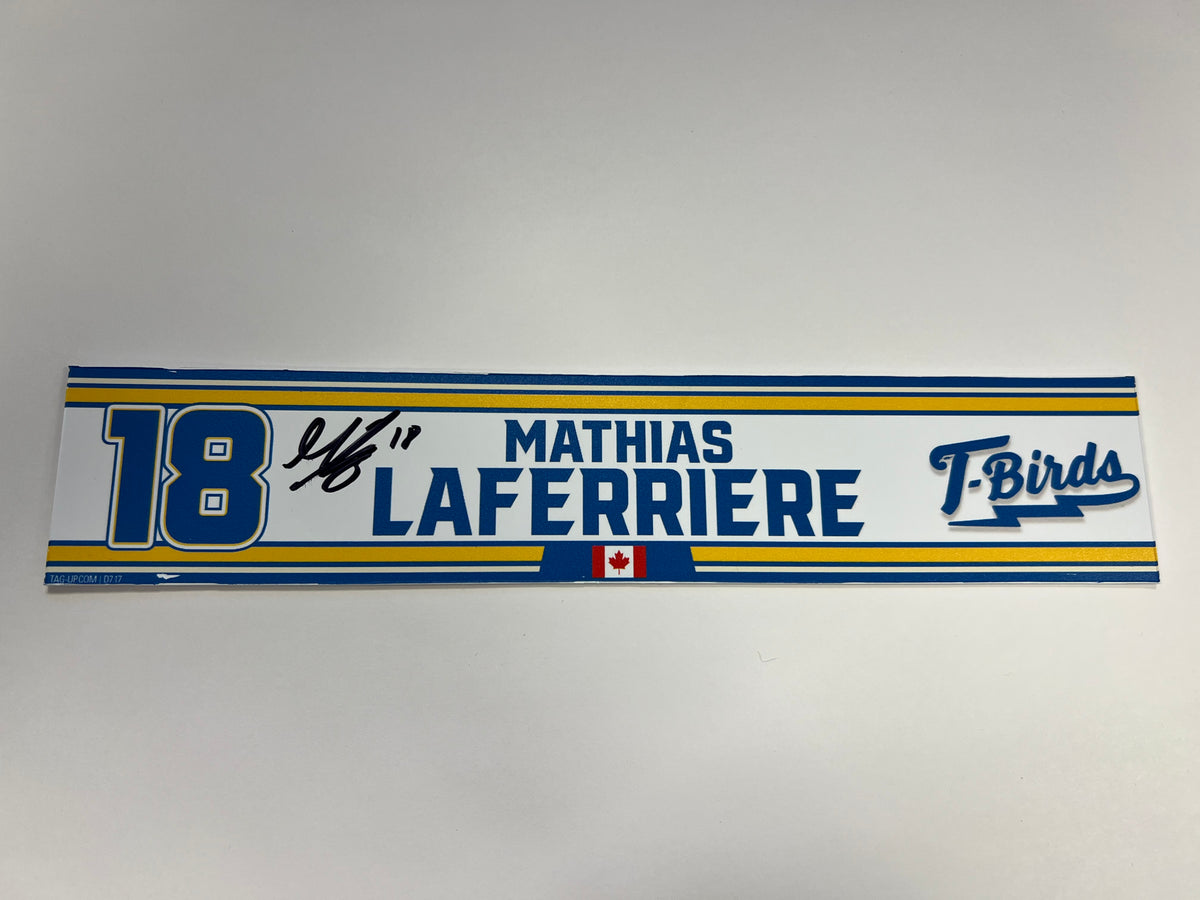 2023-24 Springfield Thunderbirds Locker Nameplate