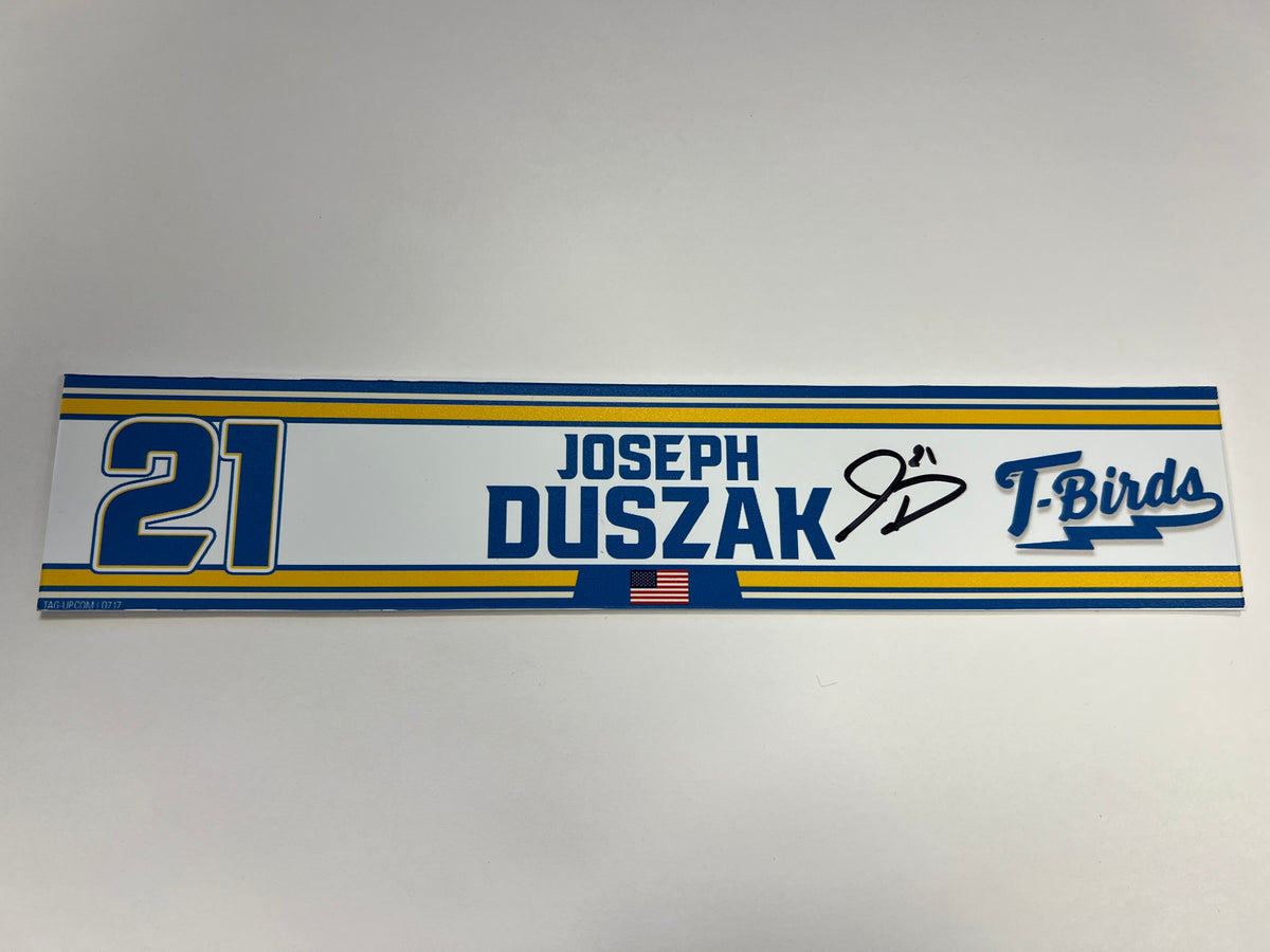 2023-24 Springfield Thunderbirds Locker Nameplate