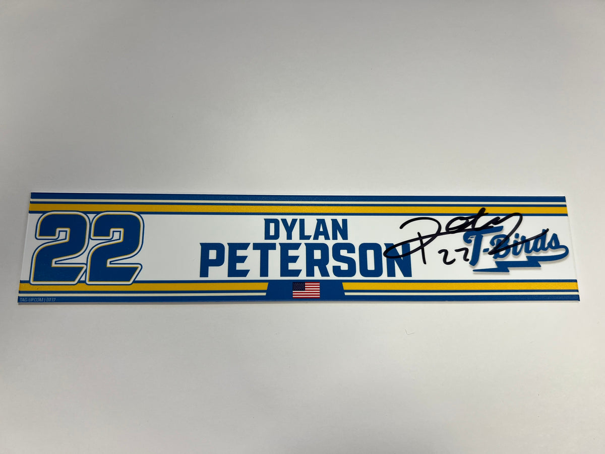 2023-24 Springfield Thunderbirds Locker Nameplate