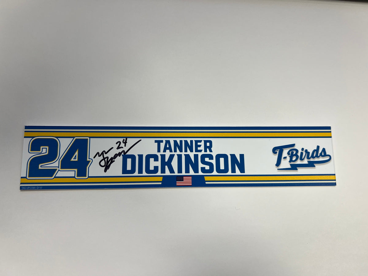 2023-24 Springfield Thunderbirds Locker Nameplate