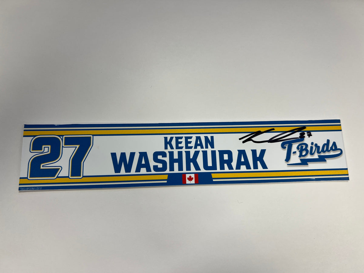 2023-24 Springfield Thunderbirds Locker Nameplate