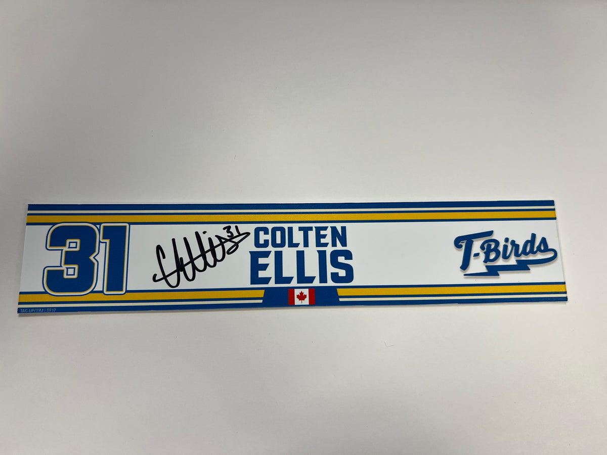 2023-24 Springfield Thunderbirds Locker Nameplate