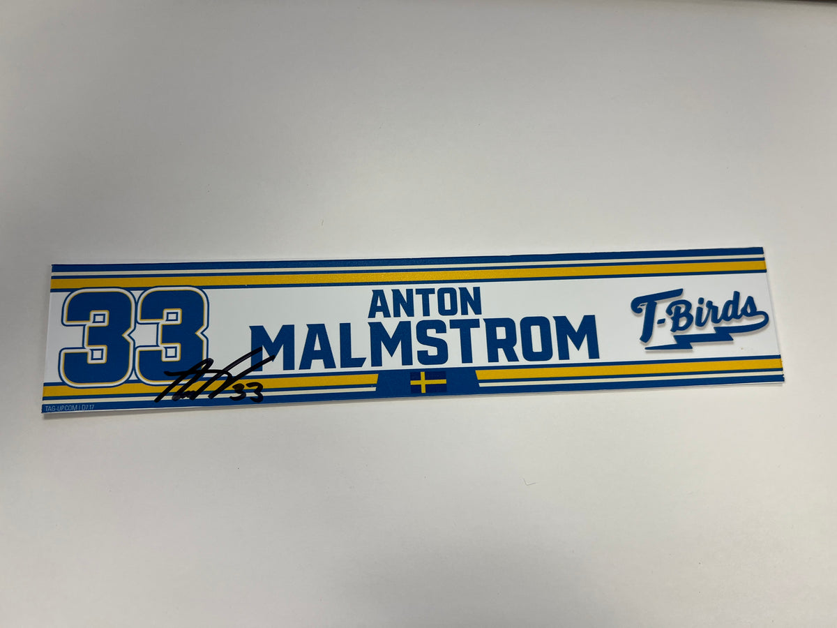 2023-24 Springfield Thunderbirds Locker Nameplate