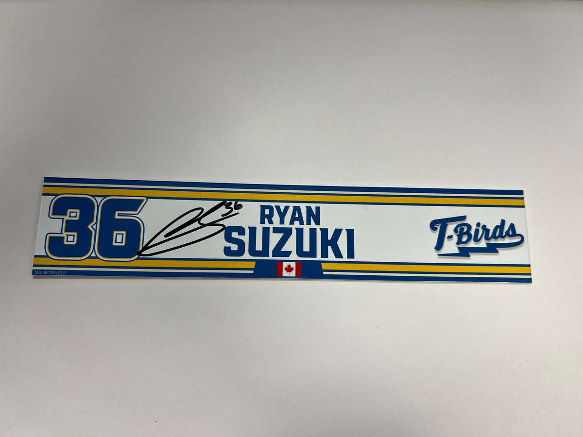 2023-24 Springfield Thunderbirds Locker Nameplate