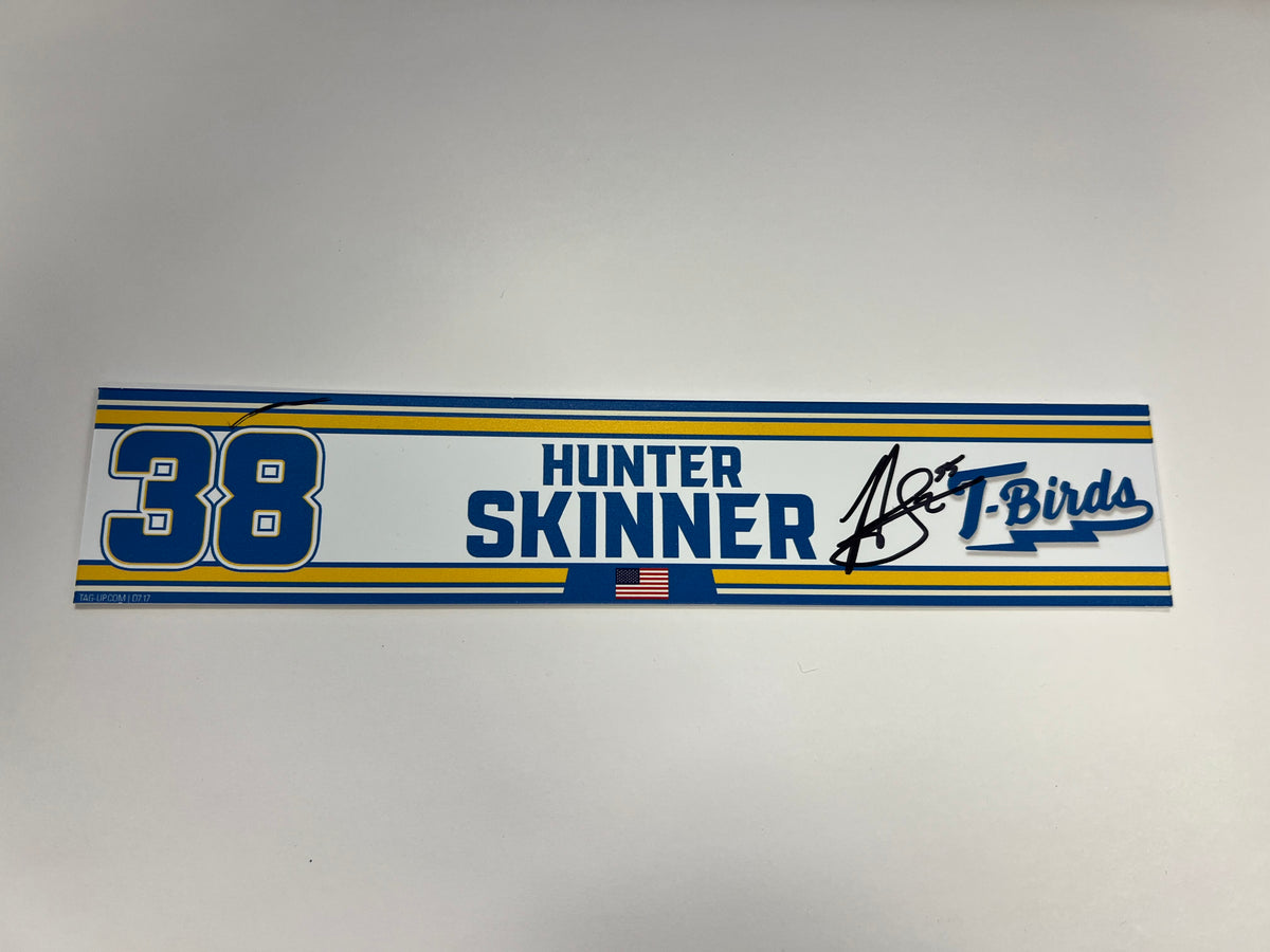 2023-24 Springfield Thunderbirds Locker Nameplate