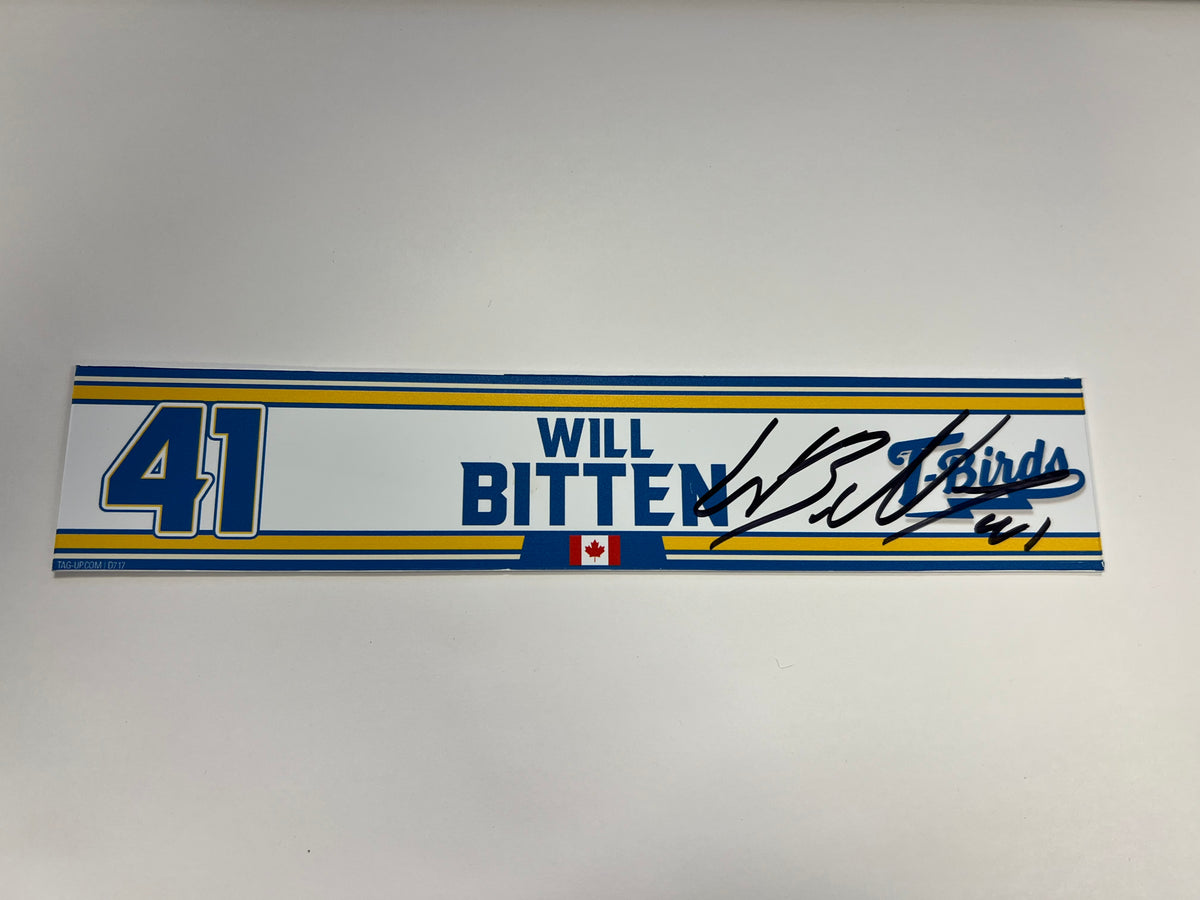 2023-24 Springfield Thunderbirds Locker Nameplate