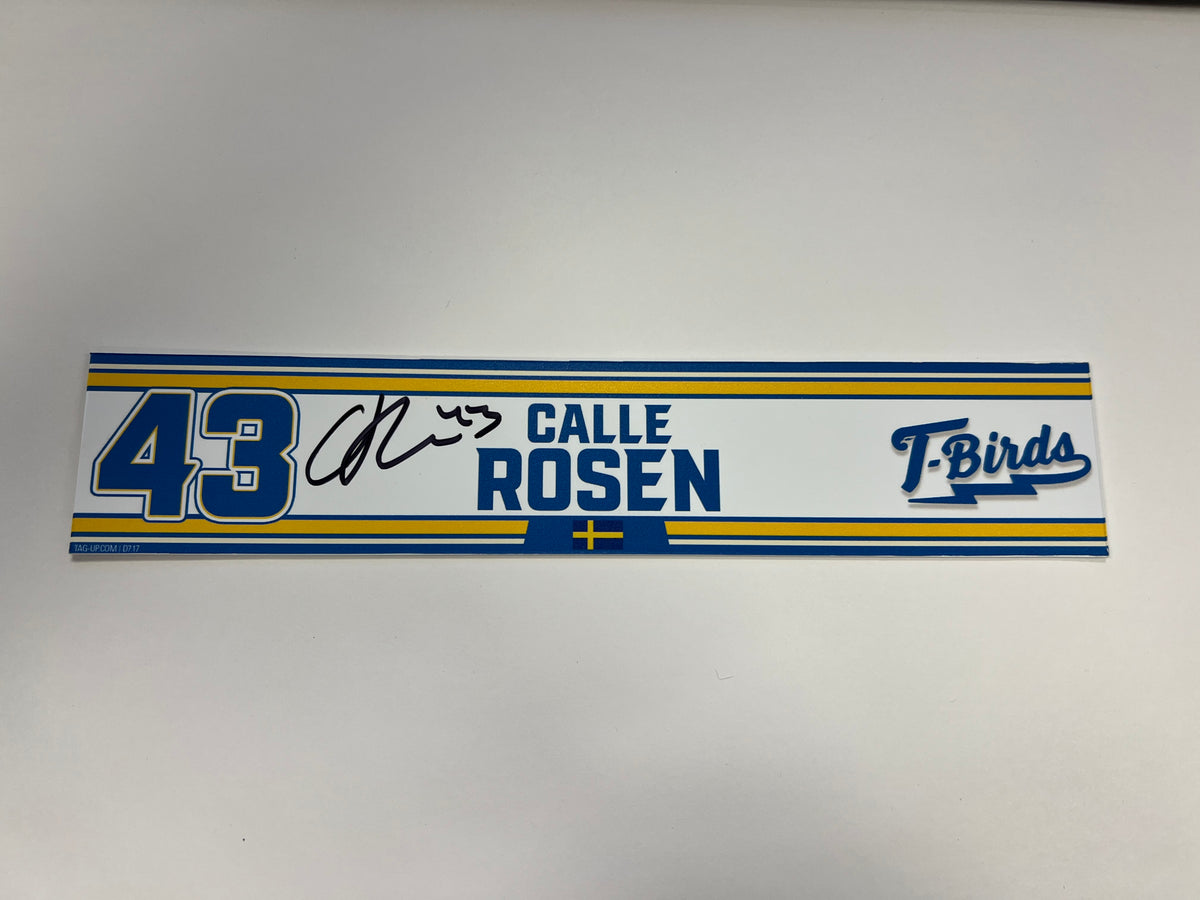 2023-24 Springfield Thunderbirds Locker Nameplate