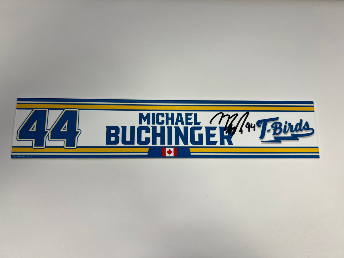 2023-24 Springfield Thunderbirds Locker Nameplate