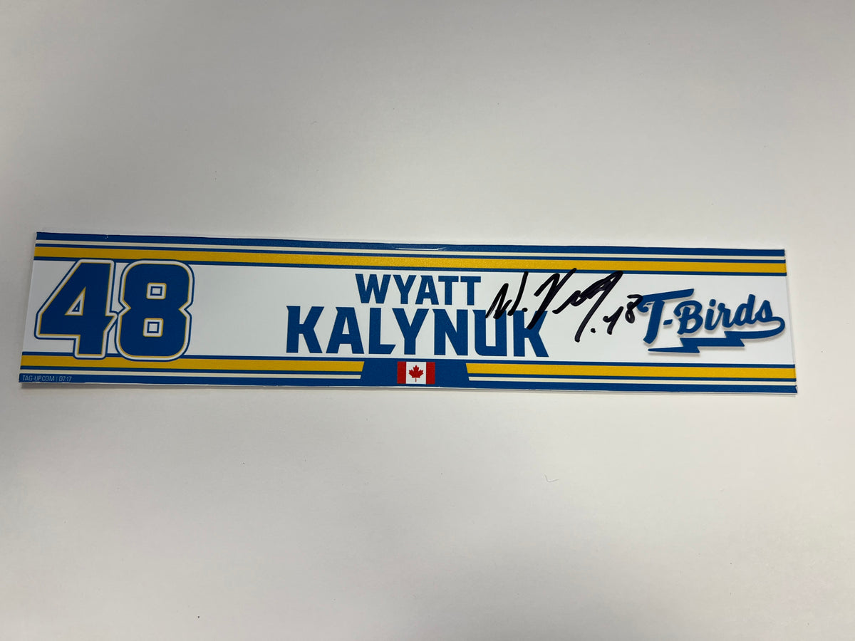 2023-24 Springfield Thunderbirds Locker Nameplate