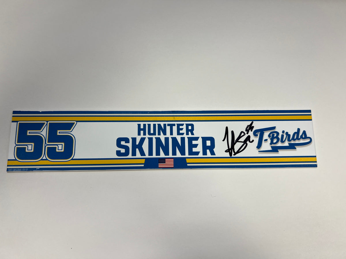 2023-24 Springfield Thunderbirds Locker Nameplate