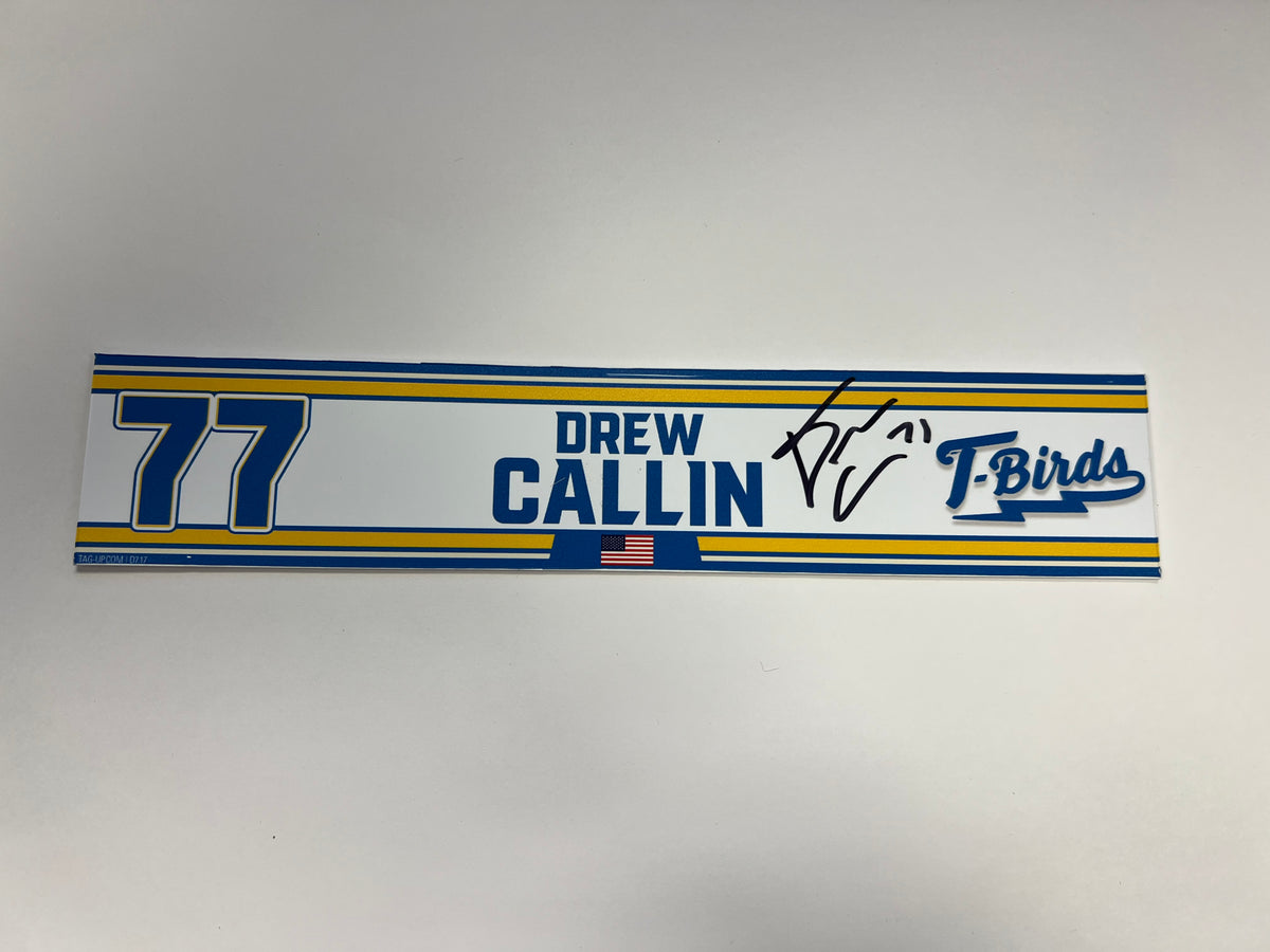2023-24 Springfield Thunderbirds Locker Nameplate