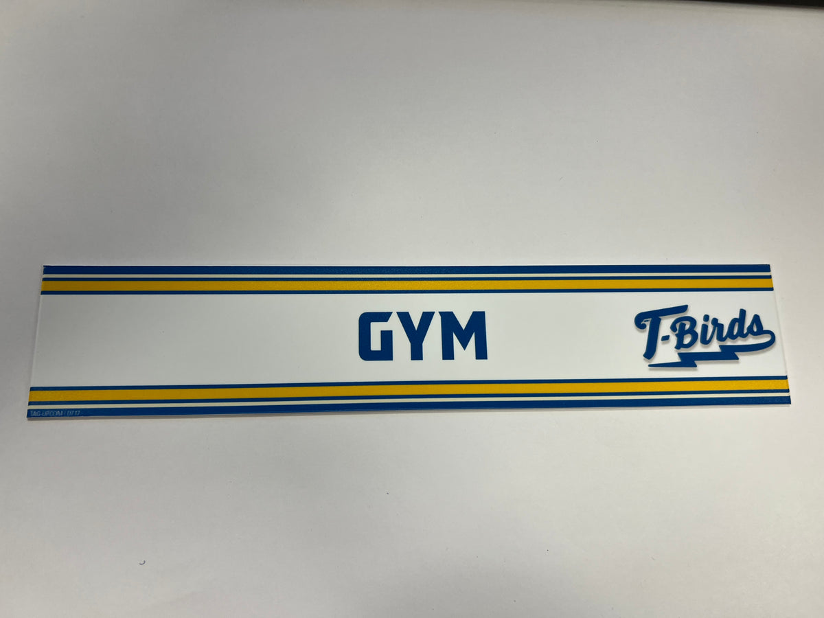 2023-24 Springfield Thunderbirds Locker Nameplate