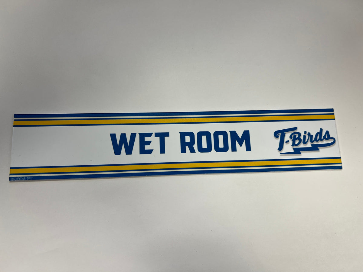 2023-24 Springfield Thunderbirds Locker Nameplate