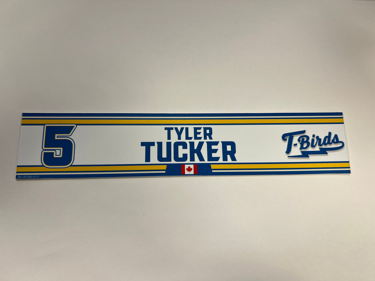 2023-24 Springfield Thunderbirds Locker Nameplate