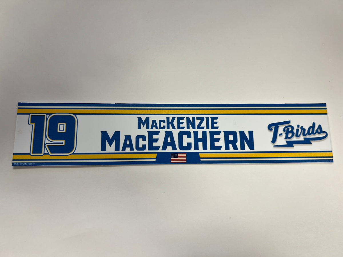 2023-24 Springfield Thunderbirds Locker Nameplate