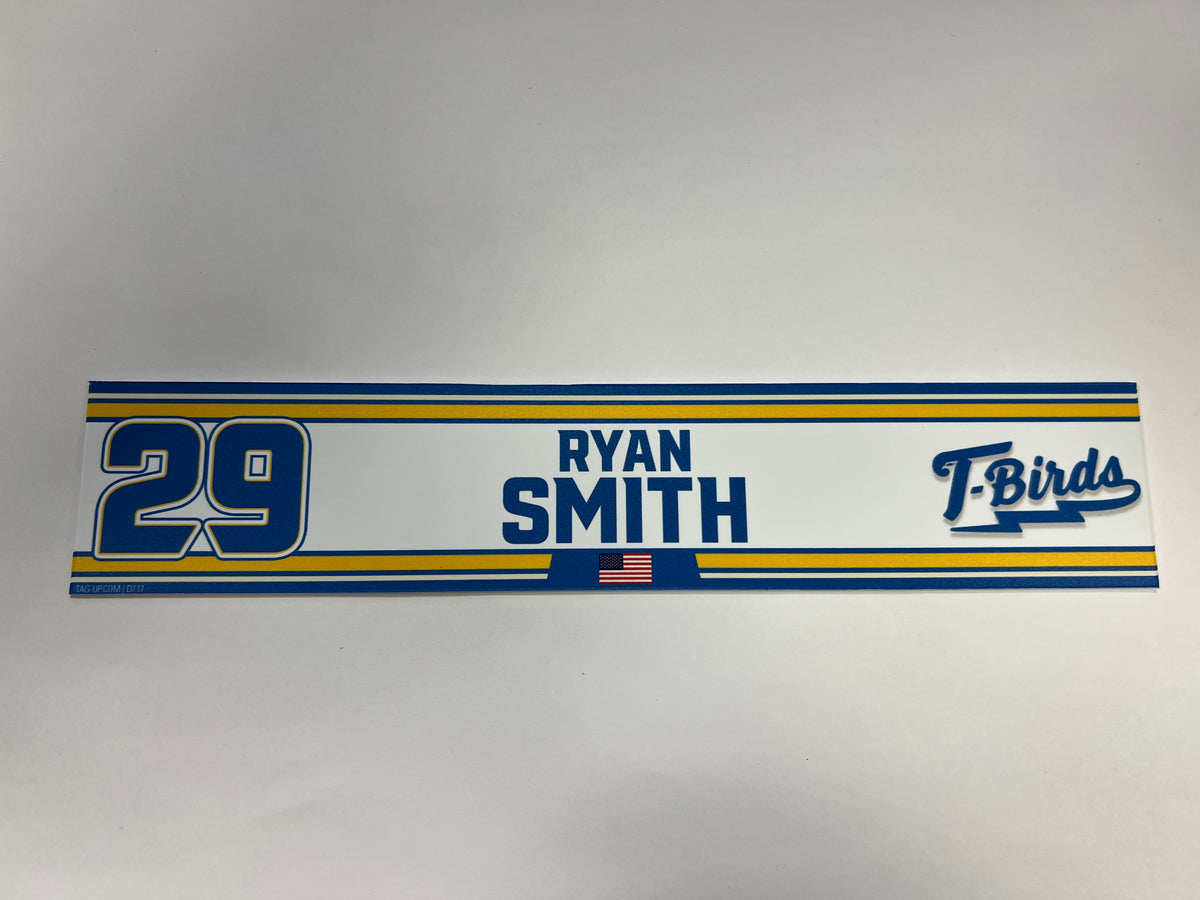 2023-24 Springfield Thunderbirds Locker Nameplate
