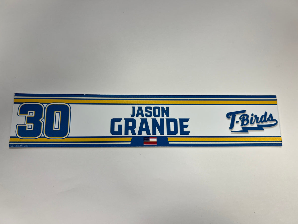 2023-24 Springfield Thunderbirds Locker Nameplate