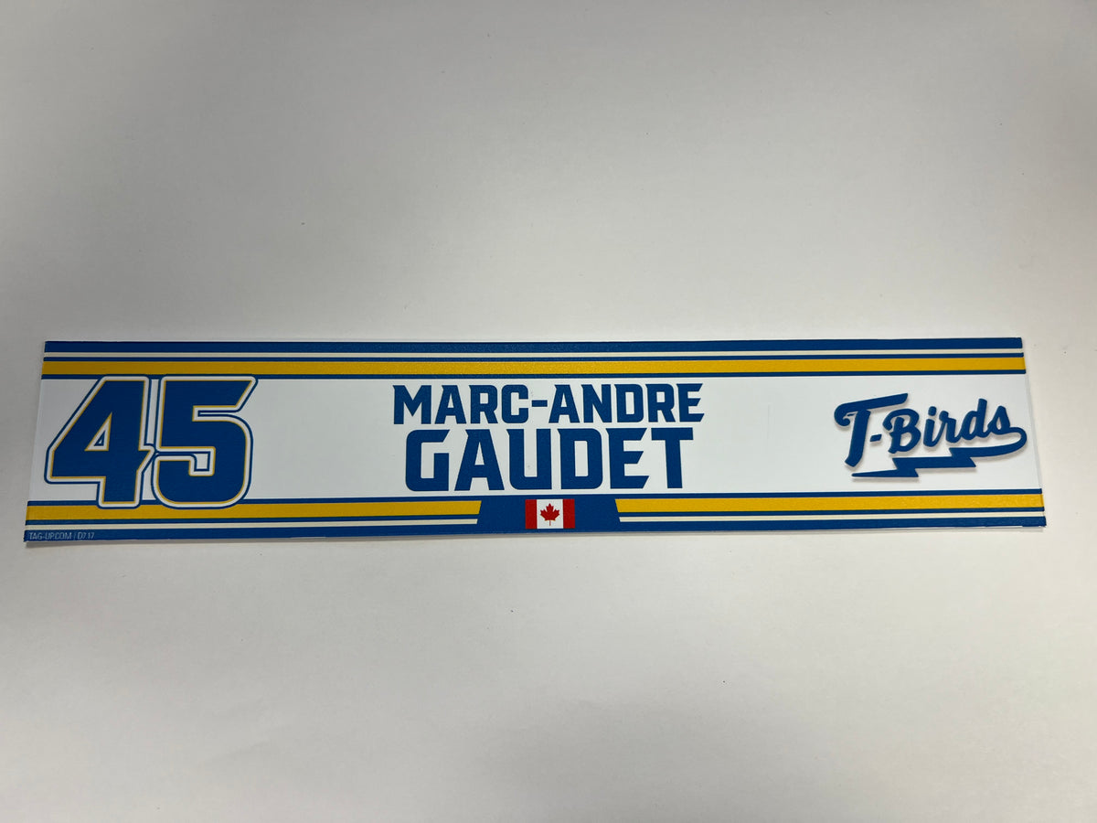 2023-24 Springfield Thunderbirds Locker Nameplate