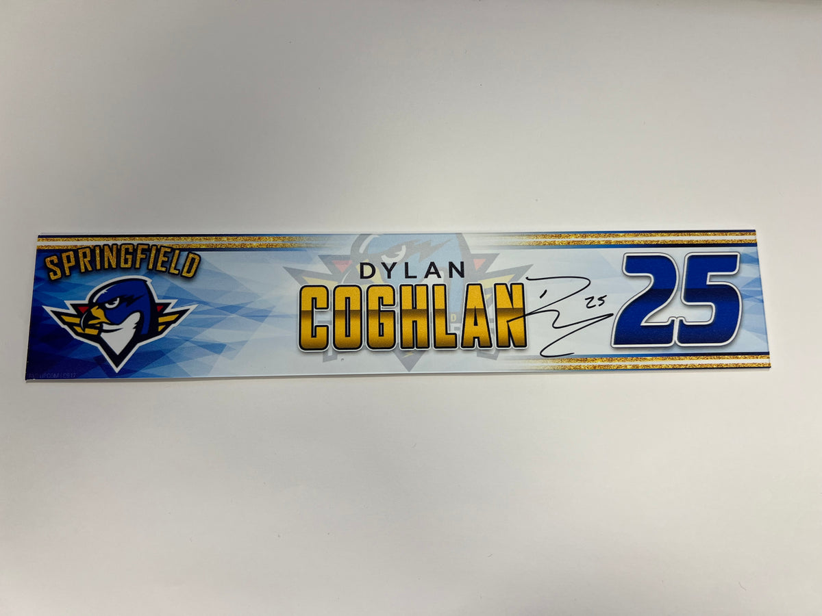 2023-24 Springfield Thunderbirds 3rd Jersey Locker Nameplate