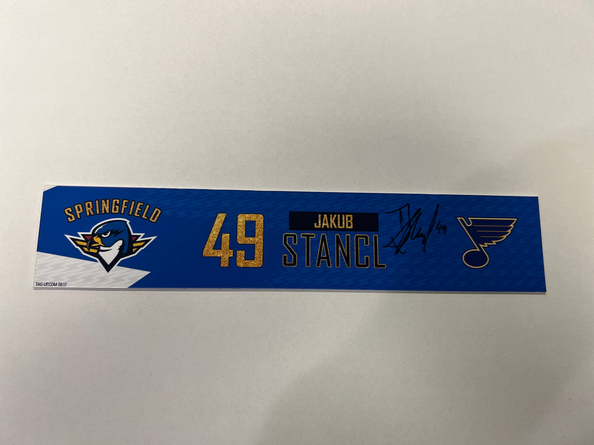 2024-25 T-Birds 3rd Jersey Locker Nameplates