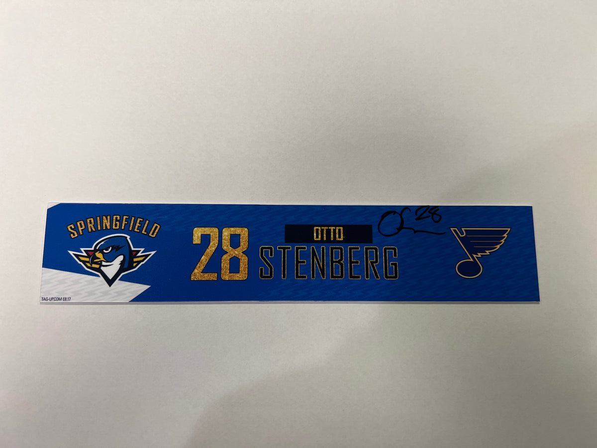 2024-25 T-Birds 3rd Jersey Locker Nameplates