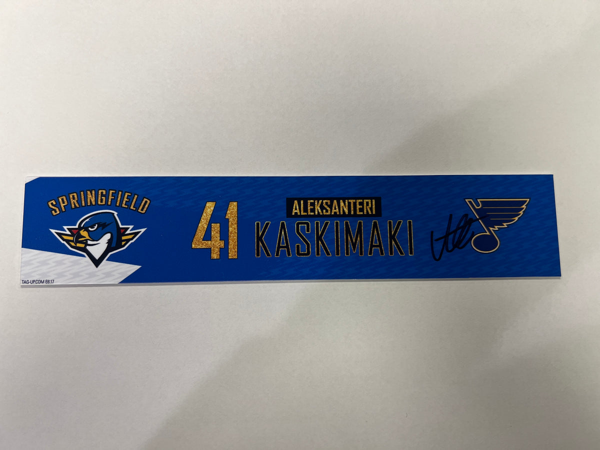 2024-25 T-Birds 3rd Jersey Locker Nameplates