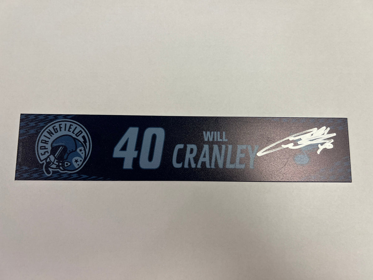 2024-25 Military Night Locker Nameplate