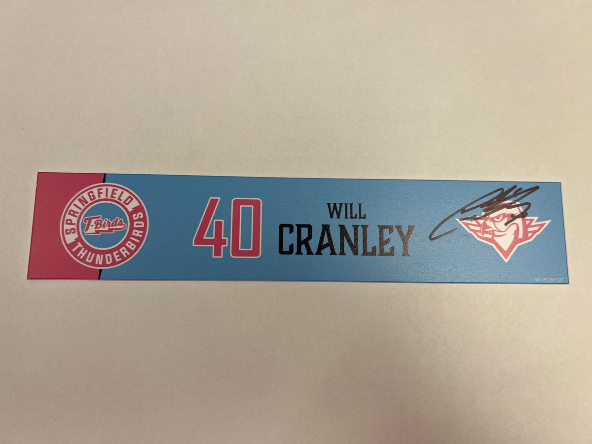2024-25 Pink in the Rink Night Locker Nameplate